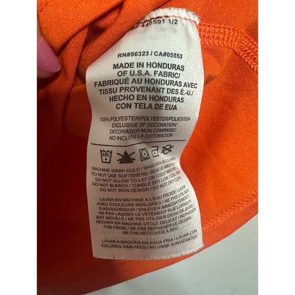 Nike NFL Denver Broncos Dri-FIT Training T-Shirt Mens Large Orange - Picture 3 of 4